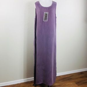 Coldwater Creek Rayon Maxi Patch Dress